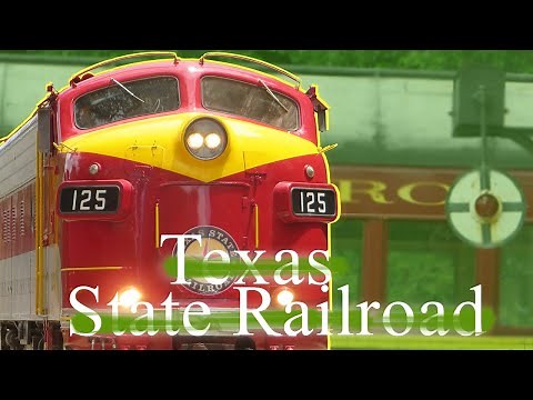 Texas State Railroad: Pinewood Express, Palestine to Rusk and back