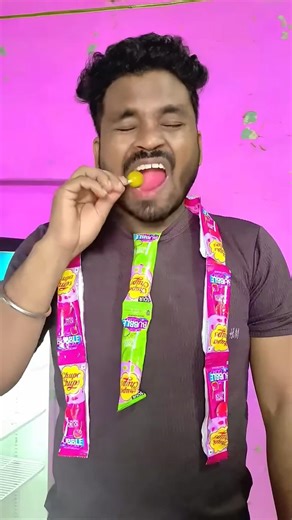 Yellow and Pink Lollipop Flavor Test by technic...