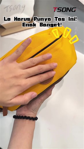 Street style wajib banget, sling bag colorblock keren parah 💥VC-HXSJVV061ID1046#tsong #taskece #tasviral #tas #bali #crossbodybag #chestbag #guncang1010 #yellow #tastravel #tasbehu