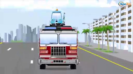 Voiture de Course - Super Race de la Ville - Voitures de Sport - Dessins Animés Nouvelle Collection