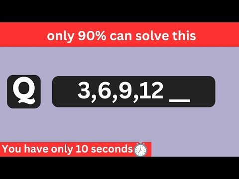 complete the sequence numbers game | easy questions
