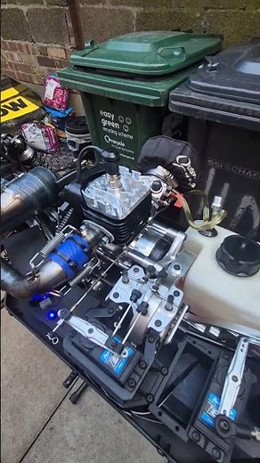 Fresh build for bashfest, Taylor Rc 35cc v2 Reed valve engine