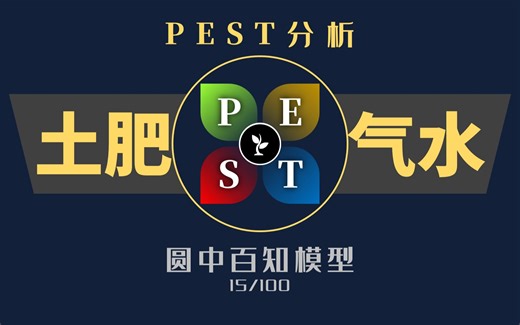 PEST分析模型（100个思维模型系列）
