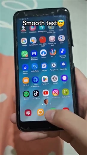 samsung a7 2018 smooth test