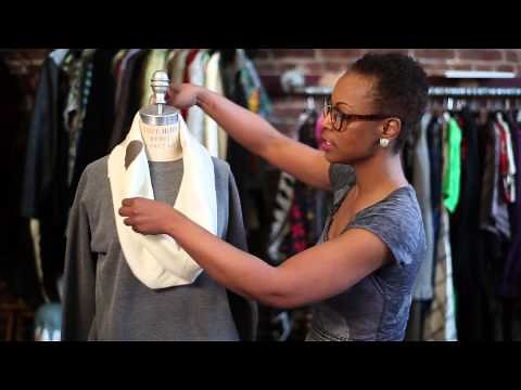 How to Upcycle a Sweatshirt : Old Fashions, New Looks