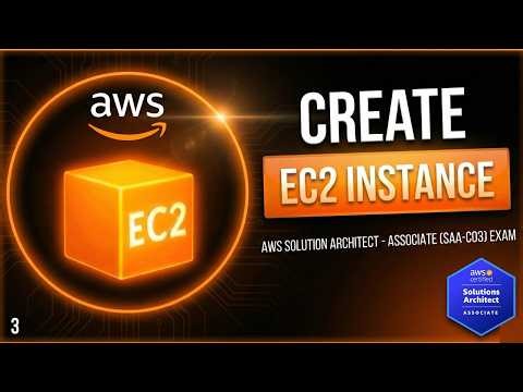 How to Create an Amazon EC2 Instance (Step-by-Step Demo) (Hindi) | AWS SAA-C03 Part 3