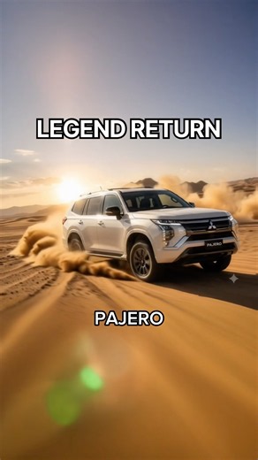 NEW MITSUBISHI PAJERO IS COMING BACK!? 🔥 THE LEGEND RETURNS