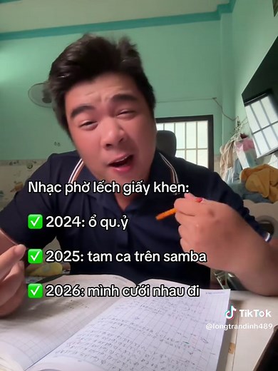 Nhạc phờ lếch giấy khen 2026 - bài hát 'Mình cưới nhau đi'