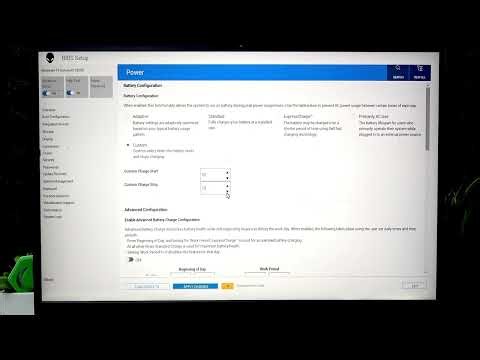 Alienware Aurora 16 – How to Change Battery Mode