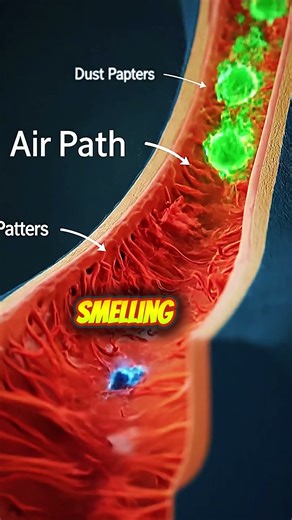 👃How the Human Nose Works | Inside the Nose in 3D | How Smell Reaches the Brain 8K Science Animation