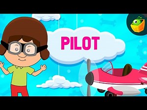Pilot & Flight Attendant | Job & Occupation Songs for Kids | Career Song for Kindergarten