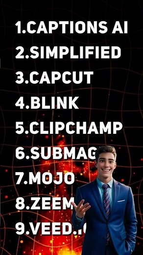 9 AI Auto Captains Generator 🔥.... #aivideo #autocaptions #shorts