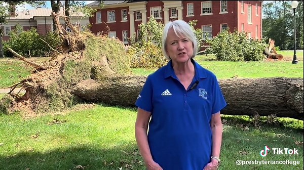 In times of adversity, we find strength in unity. Hurricane Helene has impacted Presbyterian College in ways we never imagined, damaging our facilities and electrical systems, and forever changing the landscape of the college we know and love. Yet, our spirit remains strong. As we rebuild, we are reminded of what makes PC special—our commitment to each other and our mission of education and service. Now is the time to come together as Blue Hose. While we live, we serve. We've already seen incred