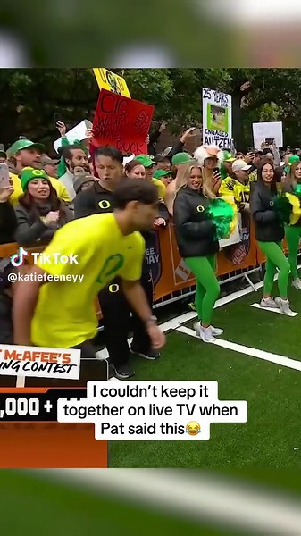 Pat McAfee's Hilarious College GameDay Kick Moment