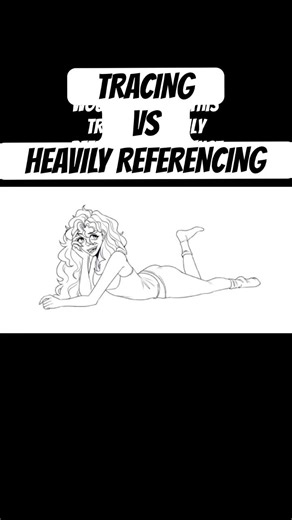 Tracing VS Heavily Referencing Vs Referencing in Digital Art