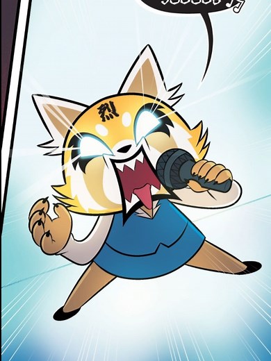 Aggretsuko Issue 1 Myself as all the males @harumi_va as all the females #aggretsuko #comic #comicdub #netflix #billcipher #shh
