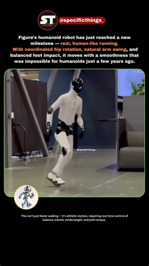 Humanoid Robot Now RUNS Like a Human — This Changes Everything 🤖 #robotics #techfacts #viralfacts