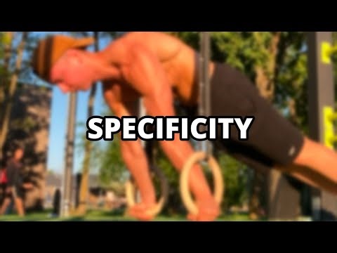 the principles of strength training - specificity