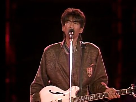 【中日字幕】安全地帯 - ワインレッドの心（Live 1985 横浜スタジアム）