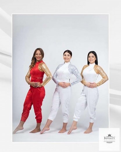 👑 Radiance 2-Piece Velvet Capri Unitard Set with Double Chiffon Skirt & Gold Sequin Belt (Color... 💃