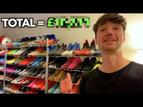 High stakes decision as athlete sells entire soccer cleat collection