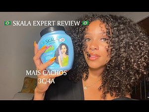 Trying Brazilian Hair Products on 3B/3C/4A Curls || VIRAL SKALA EXPERT HONEST REVIEW