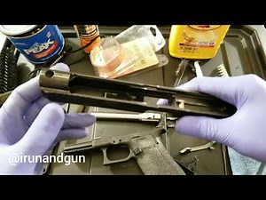 How I clean & oil pistols - Glock 34 Gen 5 MOS - ETS Magazine - Dry Fire -
