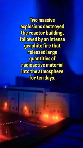 The Chernobyl disaster occurred on April 26, 1986.... #historyfacts #nuclear #chernobyl