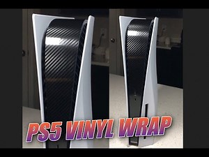 PlayStation 5 Vinyl Wrap!