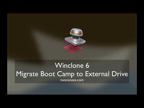 Restore Winclone Image to External Drive in Winclone 6