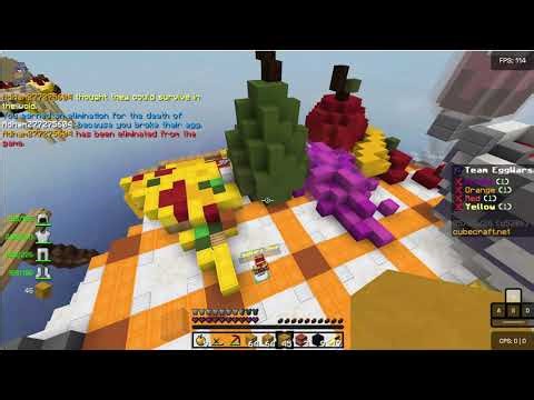 Eggwars teams of 4 II Cubecraft II Minecraft II