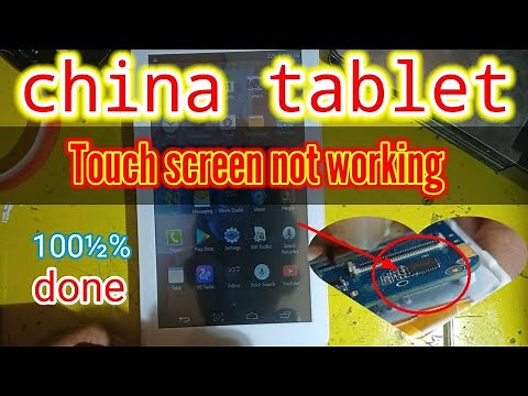 TABLET TOUCH SCREEN NOT WORKING | HOW TO REPAIR