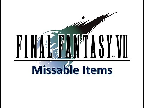 All 50 Missable Items in FF7