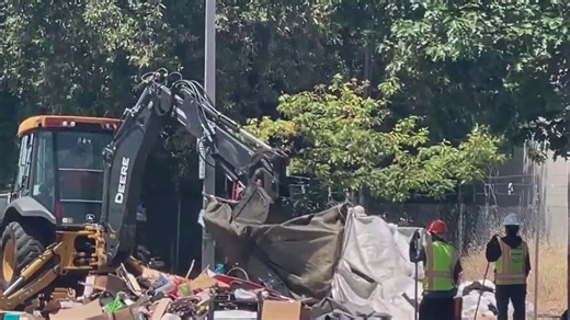 Berkeley homeless encampment cleared in surprise sweep