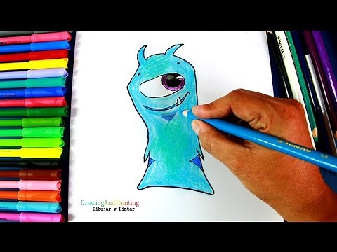 How to draw CHILLER (Slugterra) | Cómo dibujar a la babosa Congelada (Bajoterra)