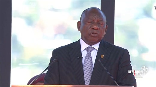 2.7K views · 75 reactions | Newly-elected SA president has begun his tenure by welcoming the results of the elections that ushered him into his second term. Ramaphosa took his oath of office in front of hundreds of guests, both local and international, in Pretoria. FULL SPEECH: tinyurl.com/3z3u72pk #Newzroom405 | Newzroom Afrika | Facebook