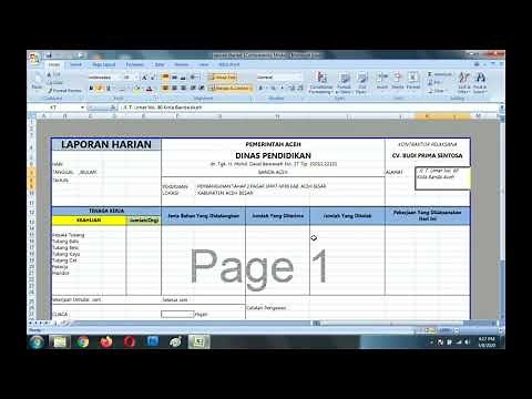 How to Create a Daily Project Report, Free Softcopy File. Excel.