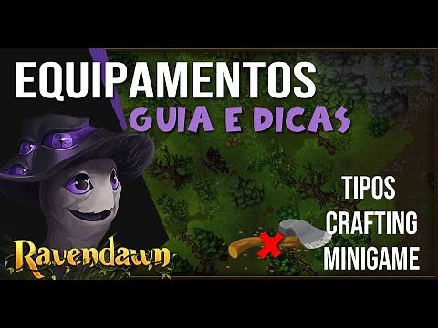 Ravendawn - Equipamentos | Crafting | Forja | Guia e Dicas