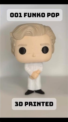 3D Printed Stranger Things 001 Funko Pop #3dprinting