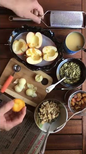 Healthy Granola Baked Apples Recipe - Ready. Chef. Go! Bags