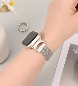 Magnetic Loop Strap for Apple Watch Band 38mm 40mm 41mm 42mm 44mm 45mm 46mm49mm, Women Stainless Steel Metal Mesh Silm Strap for Iwatch Band - Etsy