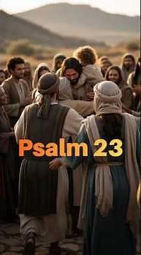 Psalm 23: The Lord is my shepherd; I shall not want! The peace and provision you need.
