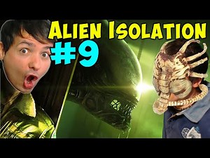 ALIEN ISOLATION - Blind Horror Playthrough Pt 9 - Dang Androids!