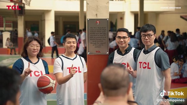 TCL Philippines Enhances Araullo High School Basketball Facility