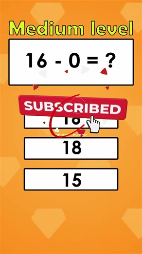 Quick Math practice