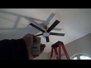 How to Operate Ceiling Fan with Hand Held Remote