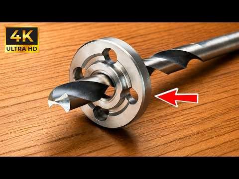 The World's Sharpest Drill Bit! Easy Way To Sharpen A Drill Bit Like A Pro Carpenter