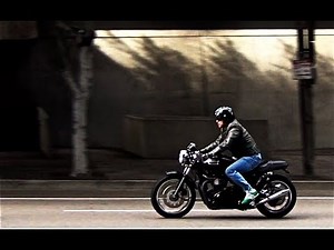 Triumph Thruxton Cafe Racer Downtown LA
