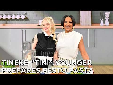 Tineke "Tini” Younger’s Prepares Homemade Pesto Pasta