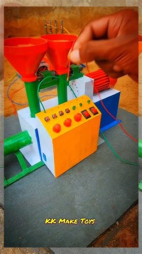 DIY Mini PVC Pipe Extrusion Machine #maketoys #copypaste #aishorts #shortsfeed